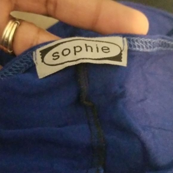 Rare Sophie Superman Boat Neck Doman Long Sleeve Top Sz.Small - Picture 9 of 13